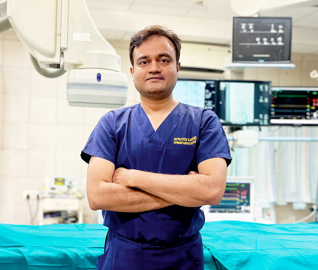 Dr Pravesh Kanthed - Interventional Pain Management And Spine Endoscopy Specialist Indore, India